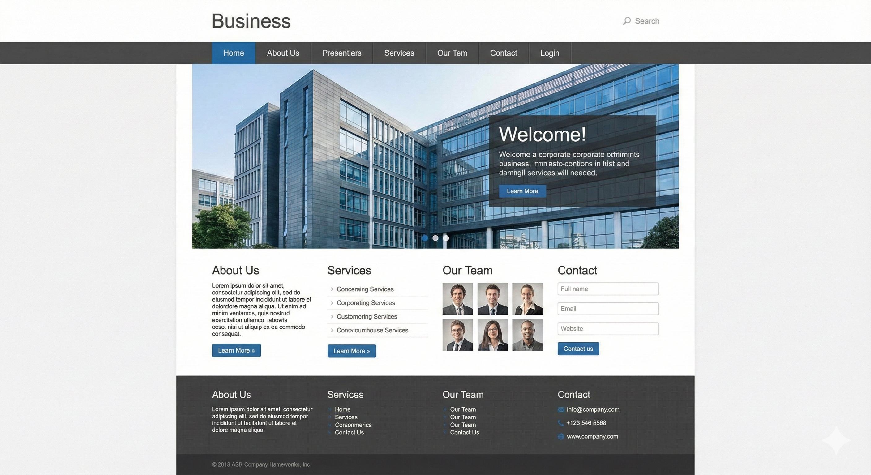 Corporate Website